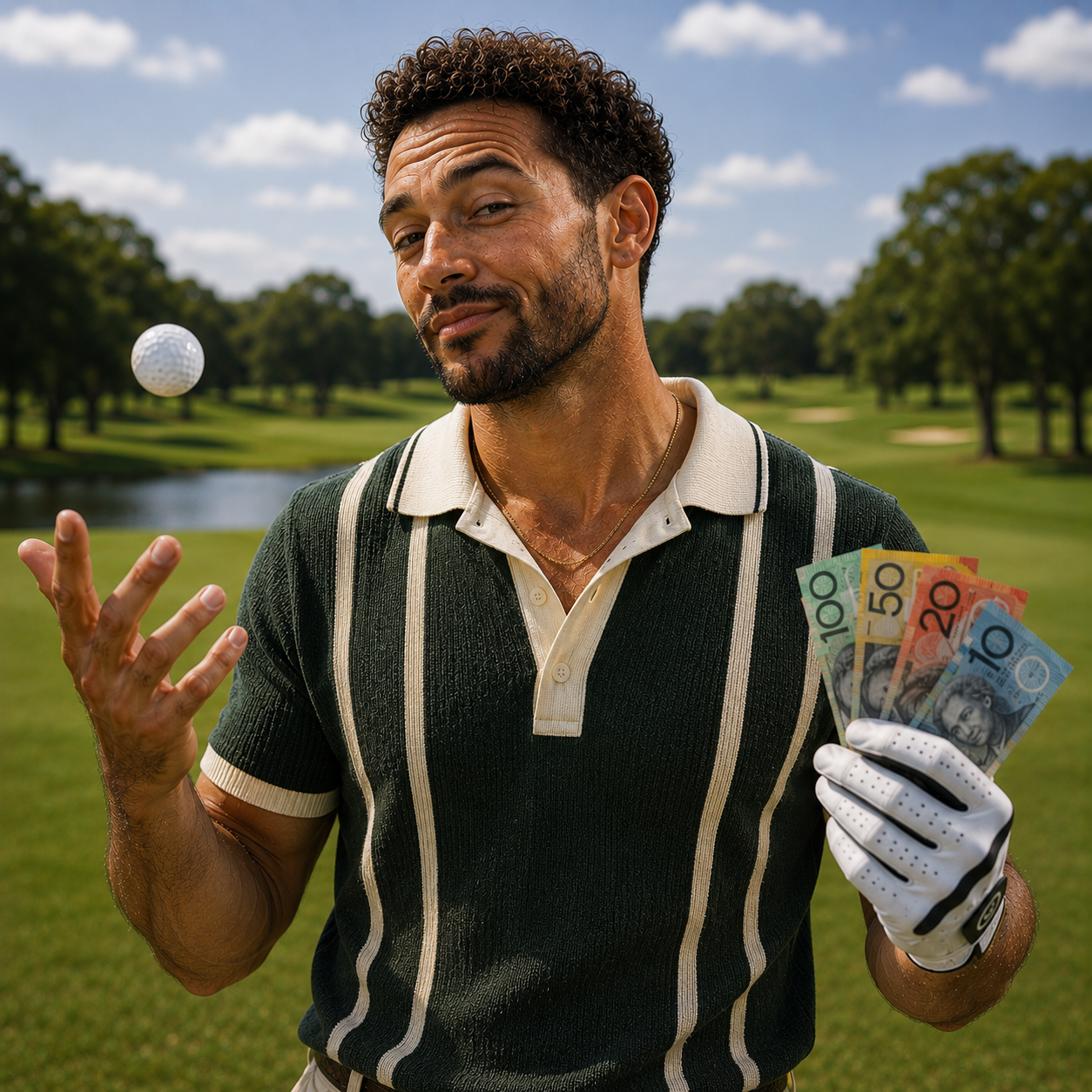 The Gambler golfer